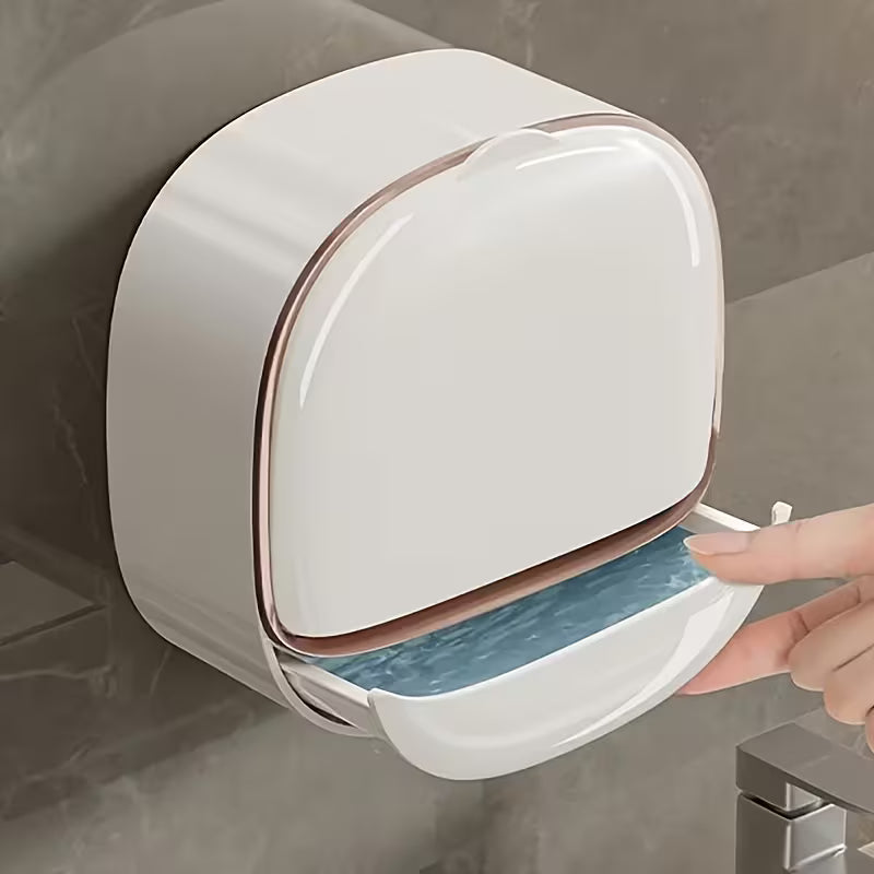 Self-Draining Covered Soap Box - Buy 1 Get 1 Free