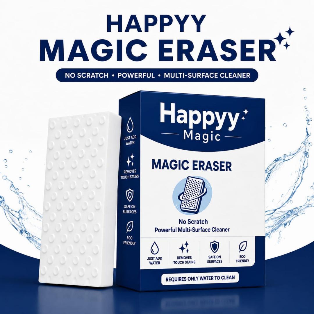 Happy Magic Eraser – Pack of 3