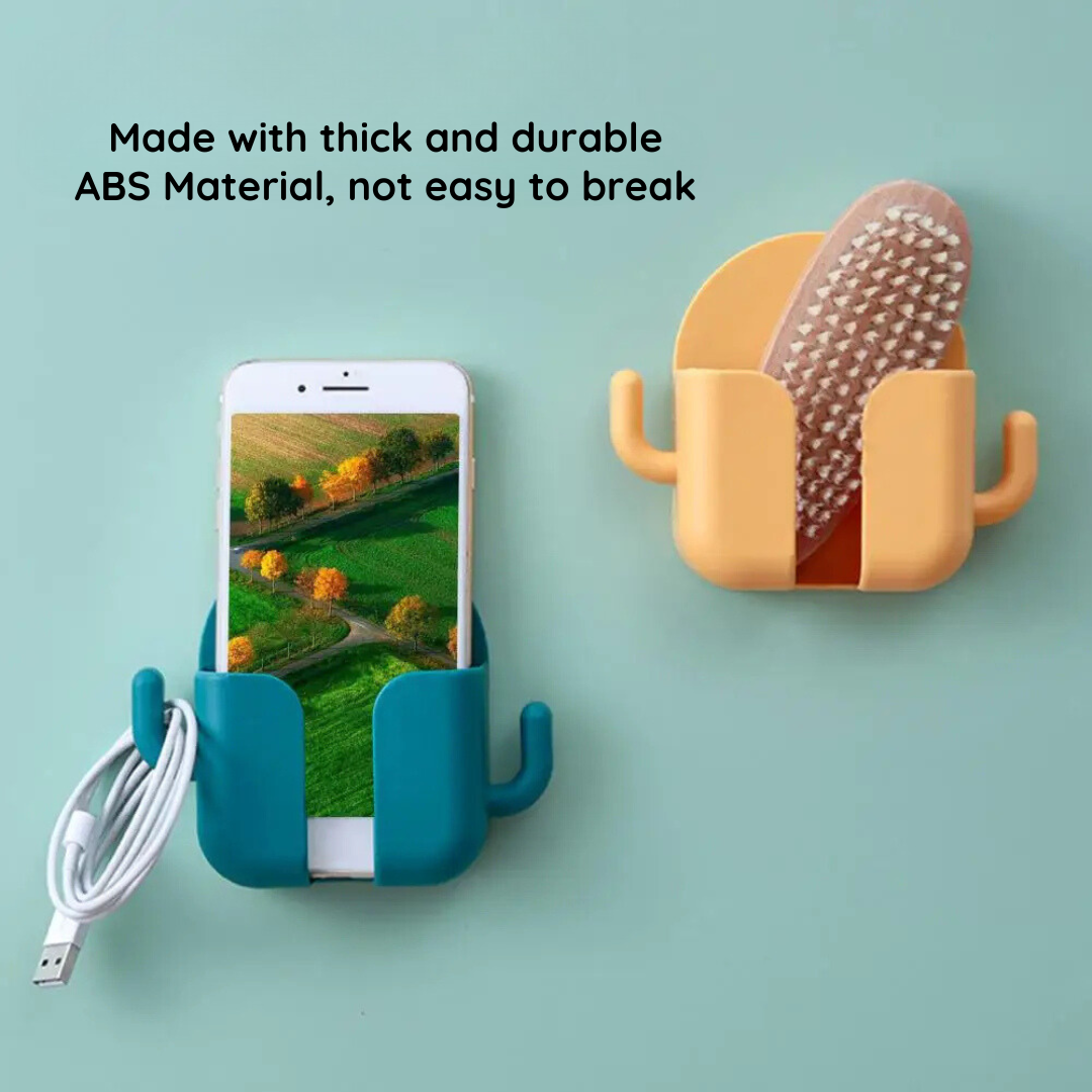 Multi-functional Wall Mounted Holder with Side Hooks