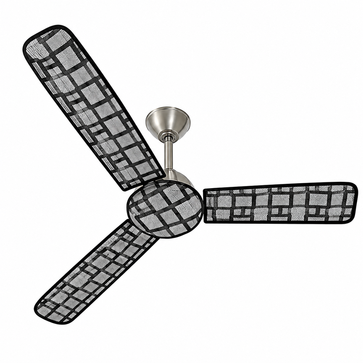 Dust-Proof Ceiling Fan Cover – Pack of 4