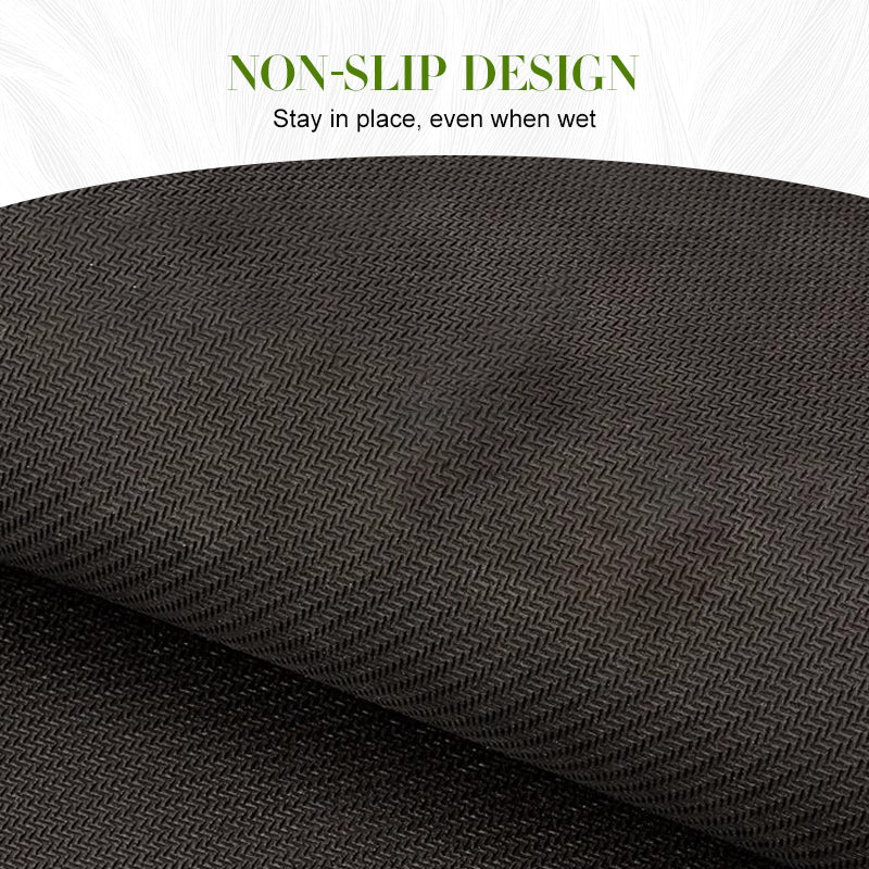 Quick-Drying 3D Peacock Mat (28inch x 28 inch)