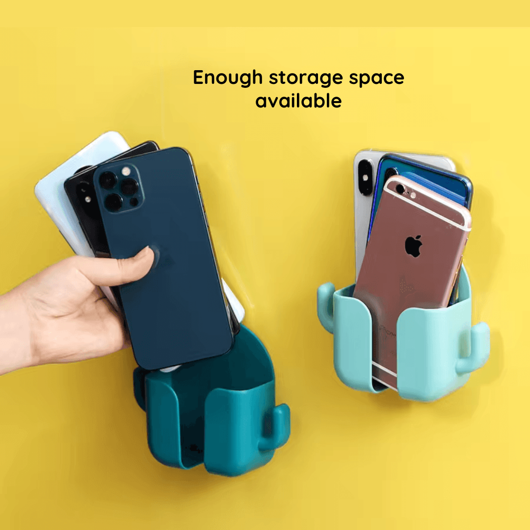 Multi-functional Wall Mounted Holder with Side Hooks