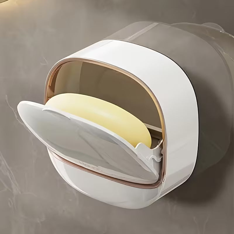 Self-Draining Covered Soap Box - Buy 1 Get 1 Free