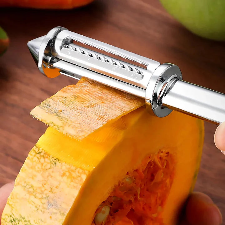 3 in 1 Stainless steel Multifunctional Veggie Peeler | Buy 1 get 1 FREE