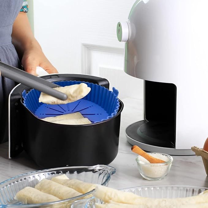 Silicone Air Fryer Basket ( 2 Piece Big size)