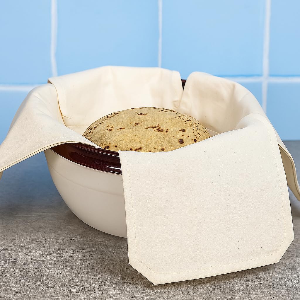 Premium Cotton Double Layer Roti Clothes Wrap with Flaps