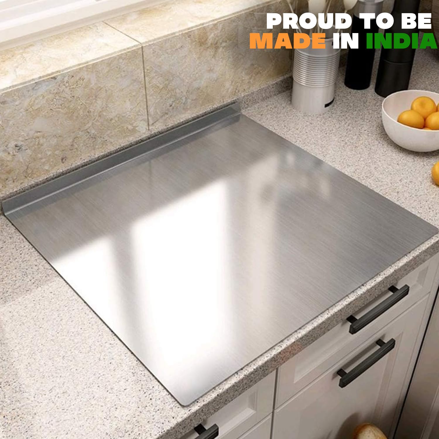 Stainless Steel Chopping Board 35x31cm