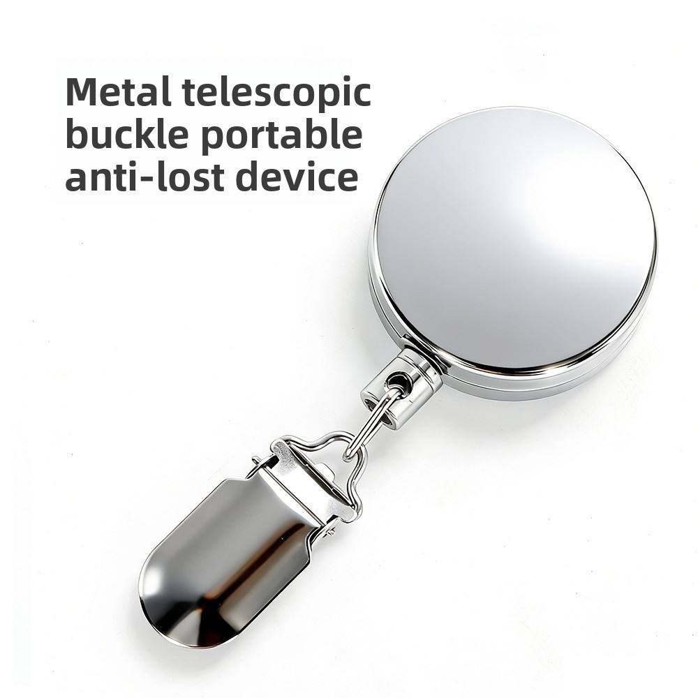 Self-Adhesive Retractable Towel Clip Hanger (Pack of 2)
