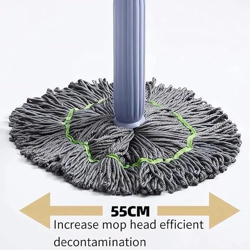 BambooWhirl- 2 in 1 Bamboo Mop